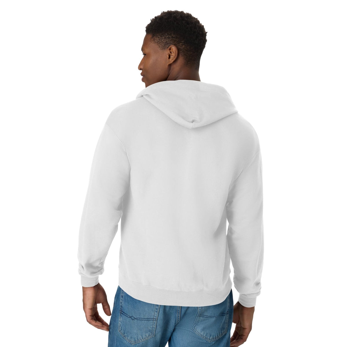 Hanes Men's Zip-up Hoodie, Ecosmart Fleece Full-zip Hoodie for Men, Hooded Sweatshirt